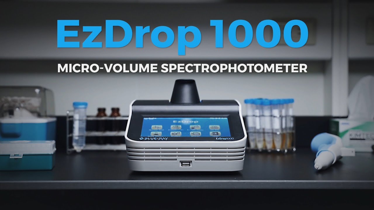 Video Hướng Dẫn Đo Nồng Độ Protein Trên Máy Đo Quang Phổ Thể Tích Siêu Nhỏ EzDrop 1000