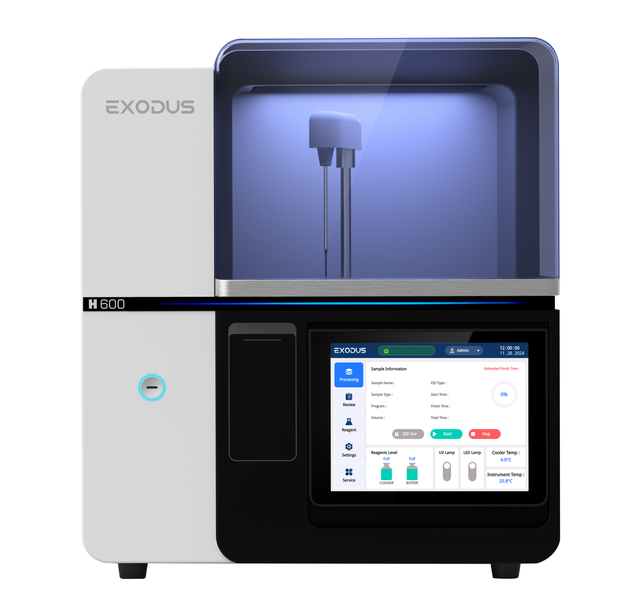 EXODUS H-600 Front View