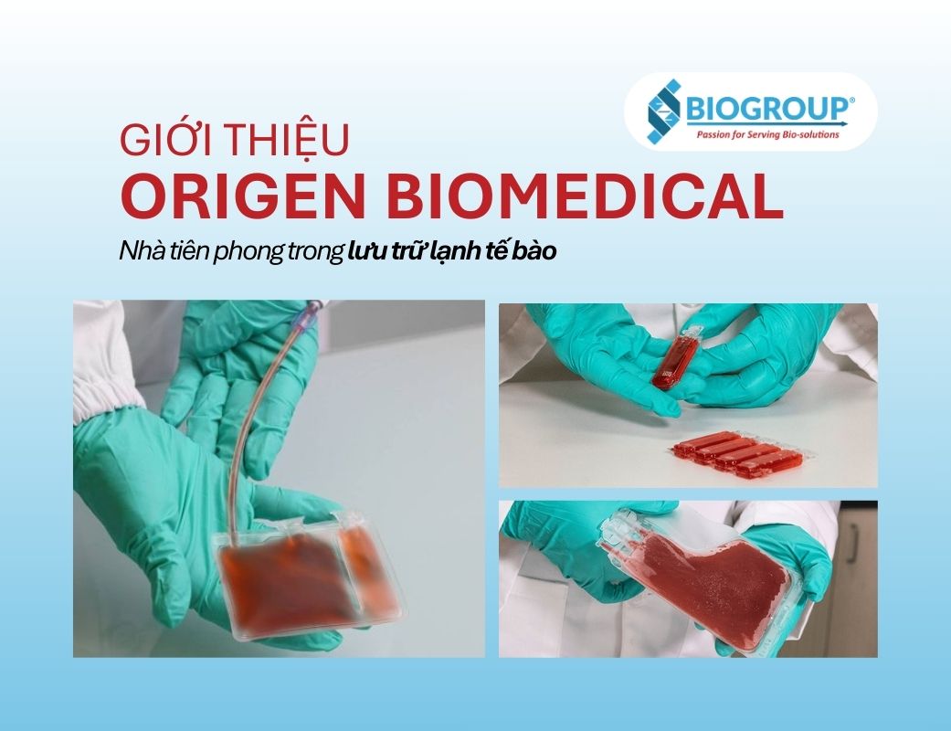 Origen Biomedical – Hành trình dẫn đầu trong lưu trữ lạnh tế bào