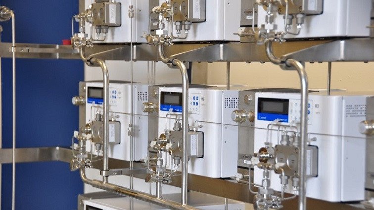 Impingement Jets Mixing Skids for high-flow production of nanoparticles (LNP, microemulsions, etc.)