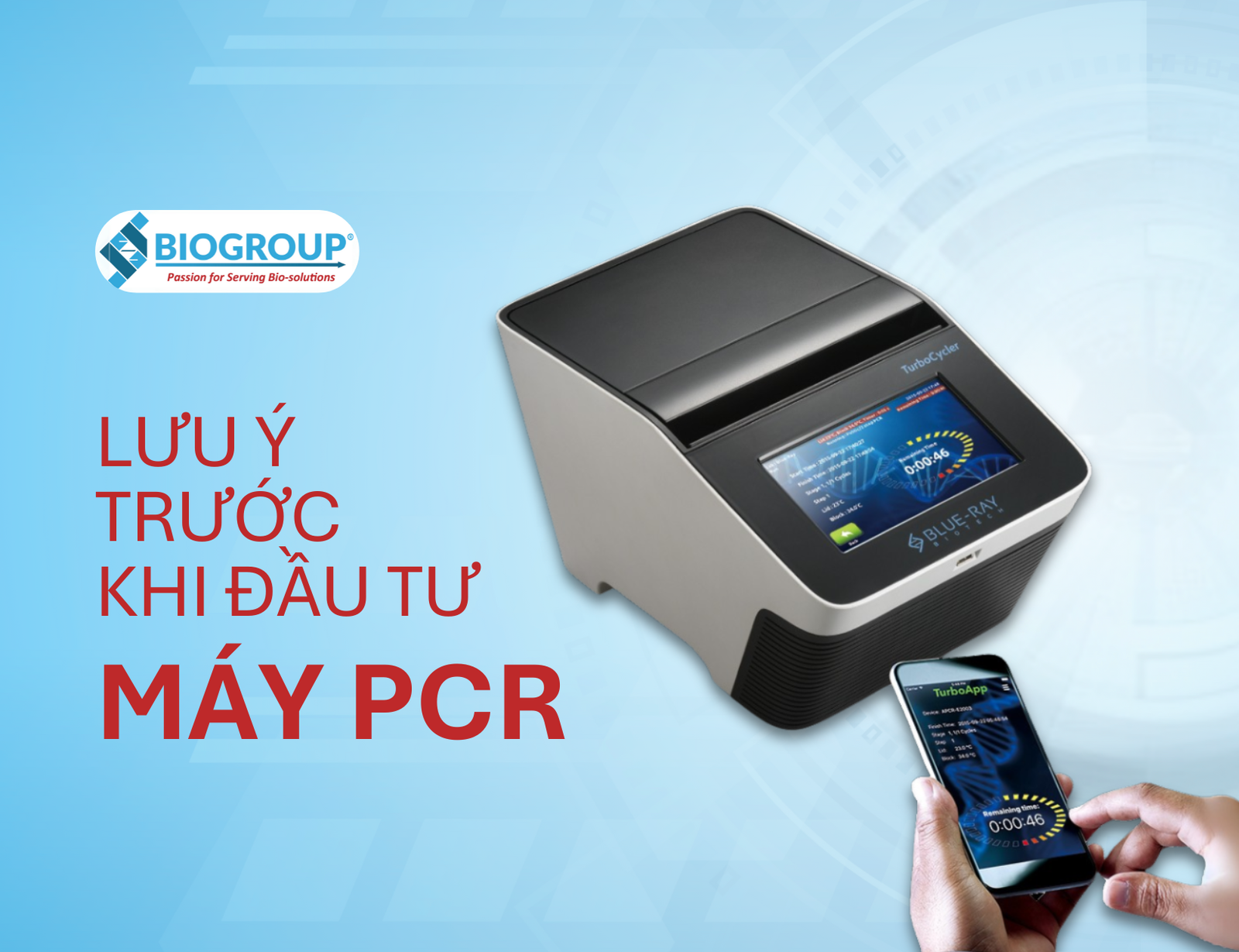 PCR machines & what you need to know before investing in equipment