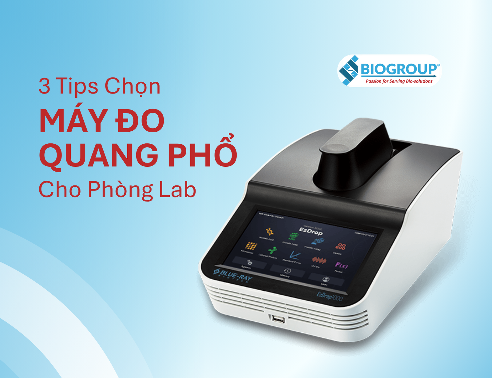 3 tips to choosing the right spectrophotometer for lab