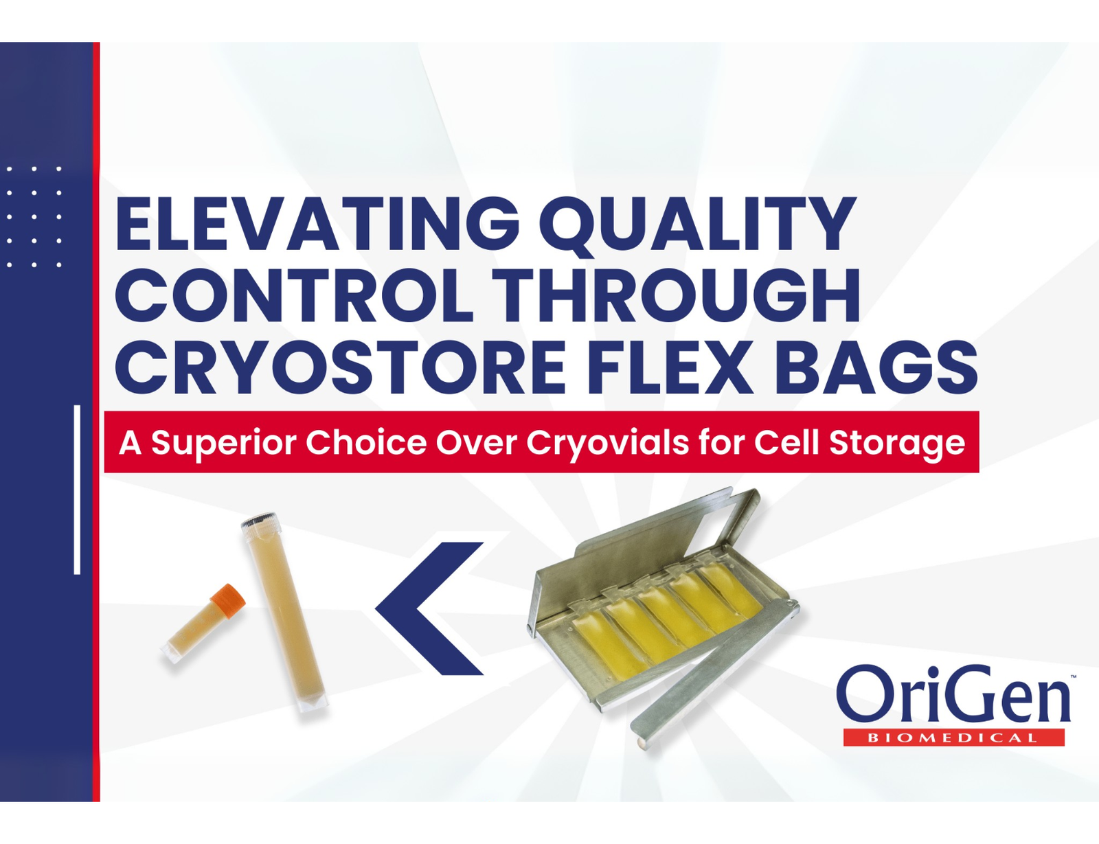Elevating Quality Control Through CryoStore FLEX Bags: A Superior Choice Over Cryovials for Cell Storage
