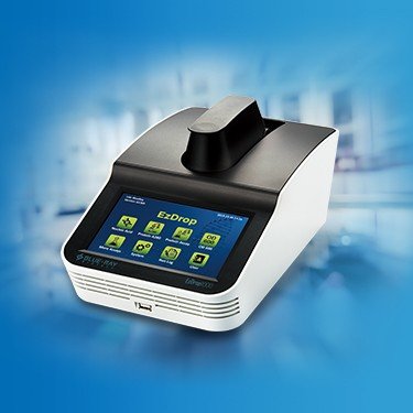 Performance Comparison Between EzDrop 1000 Micro-Volume Spectrophotometers and NanoDrop One (2000), DS-11 Series