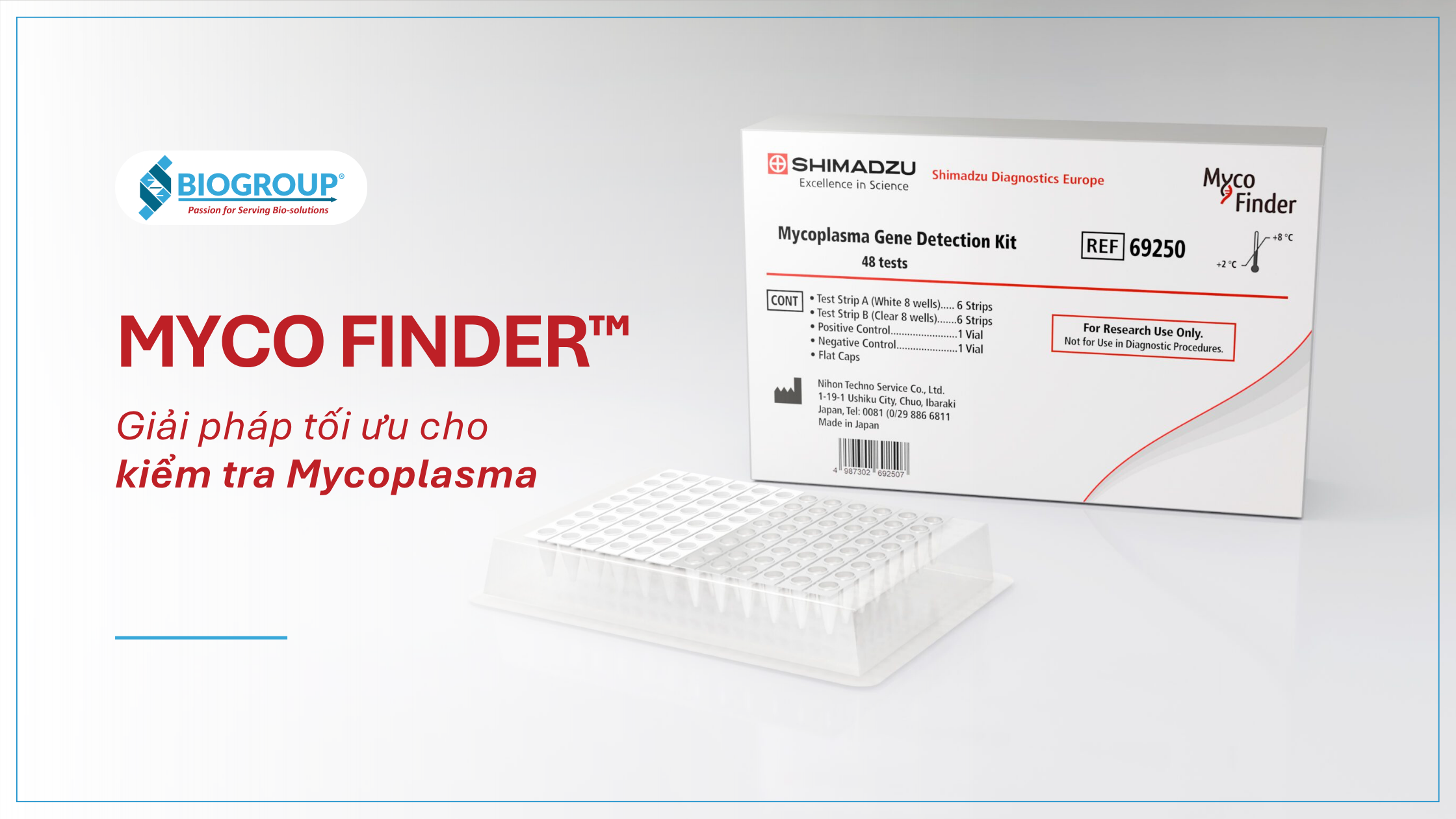 Myco Finder™ - Giải pháp tối ưu cho kiểm nghiệm Mycoplasma