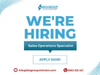 Việc làm Sales Operations Specialist (HCM) - Biogroup Vietnam