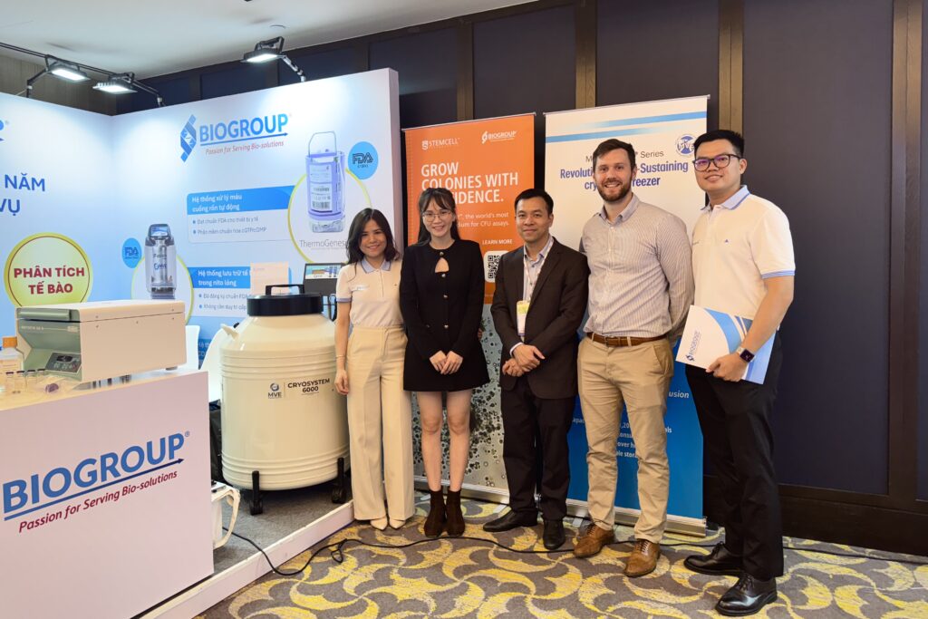 Biogroup và đối tác tại chuỗi Hội nghị Ghép tế bào gốc và Truyền máu Huyết học 2025