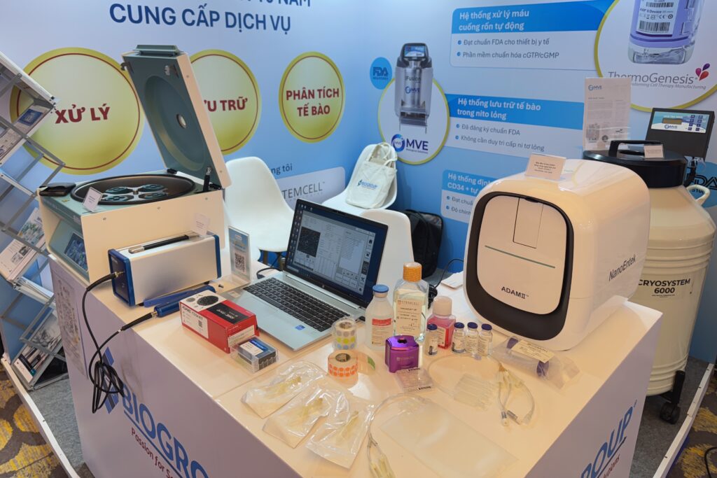 Các thiết bị công nghệ sinh học, giải pháp toàn diện từ xử lý, lưu trữ đến phân tích tế bào