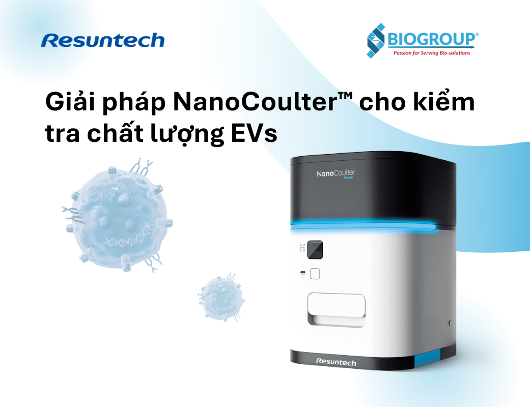 Giải pháp NanoCoulter™ cho kiểm tra chất lượng EVs