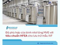 Bình nitơ lỏng MVE có phù hợp với tiêu chuẩn HFEA cho lưu trữ mẫu IVF?