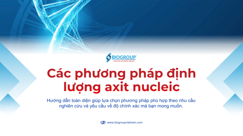 Các phương pháp định lượng axit nucleic