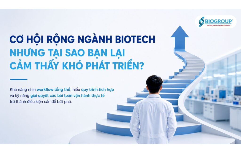 Cơ hội rộng ngành biotech nhưng tại sao bạn cảm thấy khó phát triển?