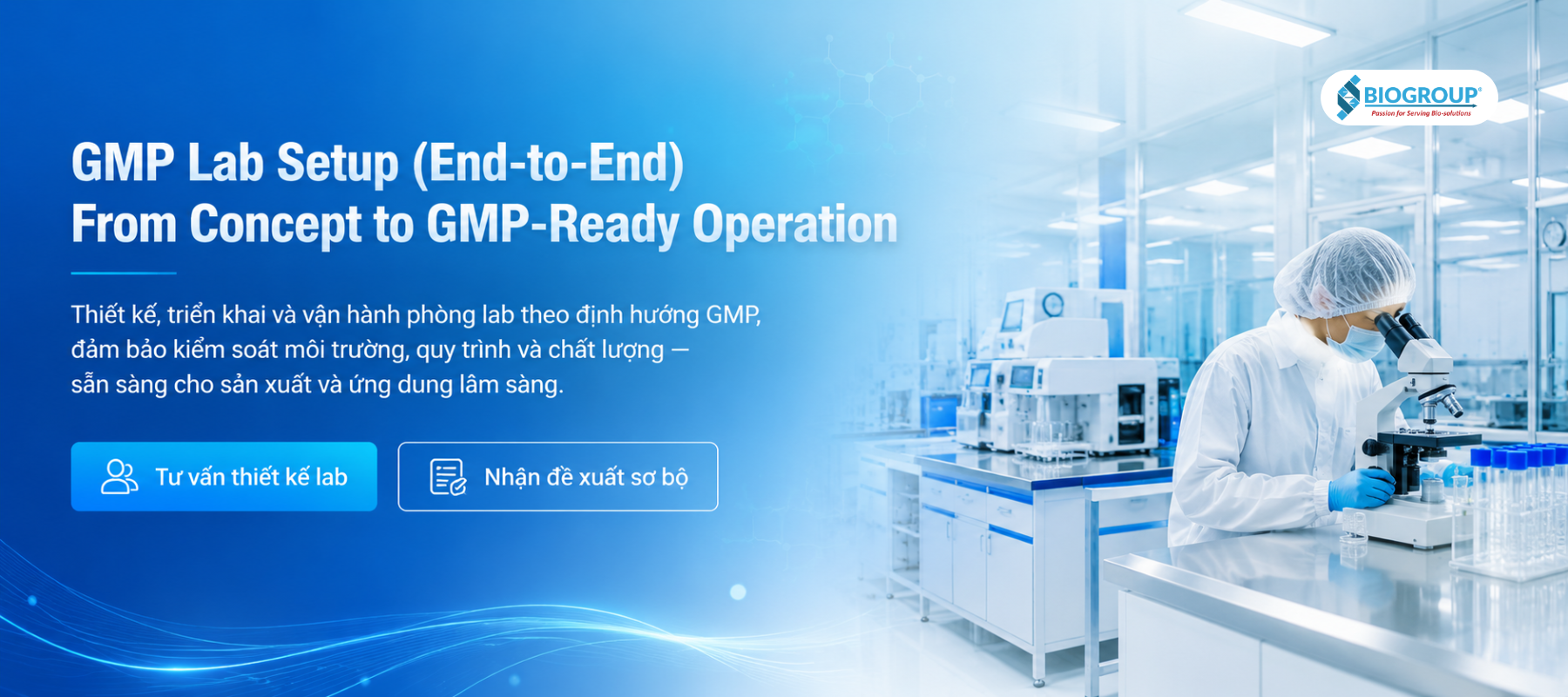 Giải Pháp Triển Khai Và Vận Hành Phòng Lab Theo Định Hướng GMP